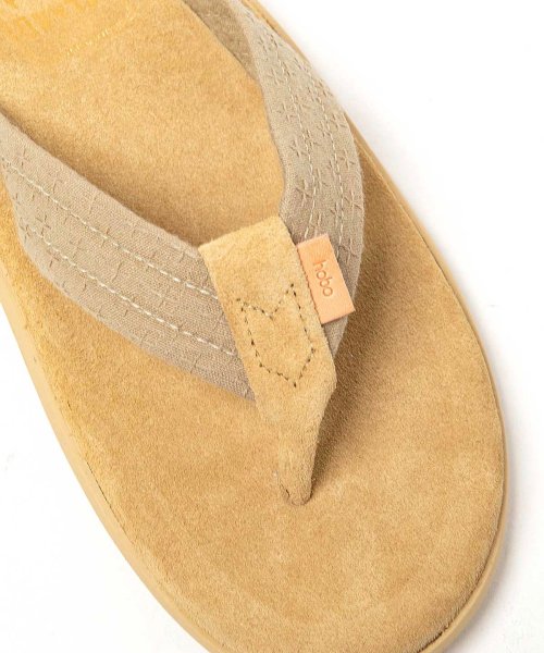 HOBO / THONG SANDAL COTTON SASHIKO by ISLAND SLIPPER(HB- F3751)