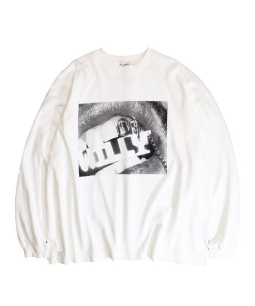 WILLY CHAVARRIA / WILLY BITE ME LS BUFFALO TEE