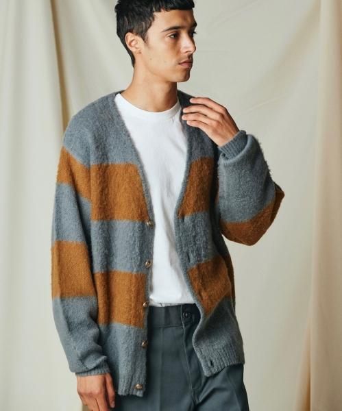 TOWNCRAFT / BORDER CARDIGAN