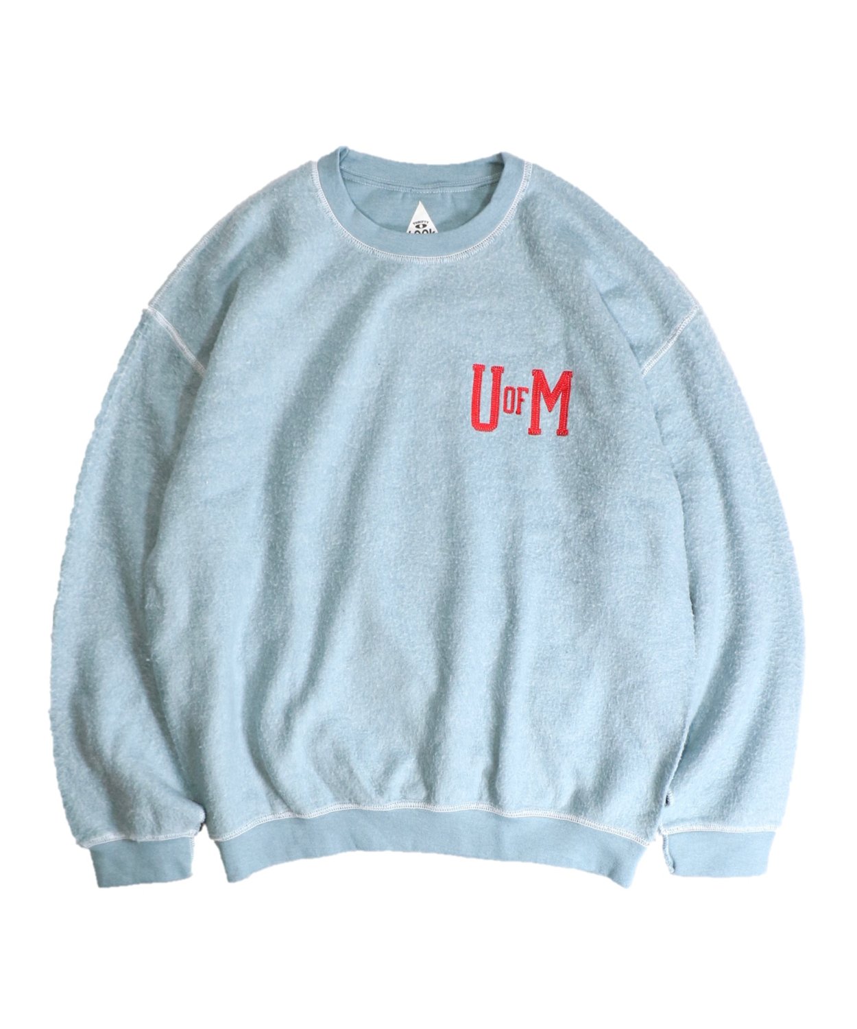 THRIFTY LOOK/スリフティールック】 ´U&M´OTHER SIDE PRINTED CREW 