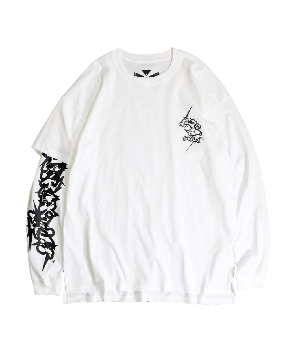 ACRONYM / 100% ORGANIC COTTON LONG SLEEVE T-SHIRT[STRAIGHT FIT