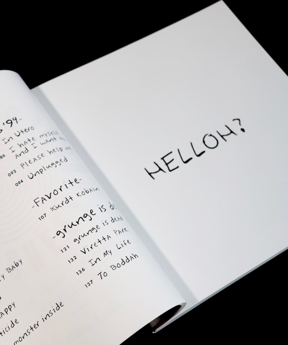 NIRVANA / VINTAGE T-SHIRT BOOK「HELLOH？」 ”SOFTCOVER EDITION”