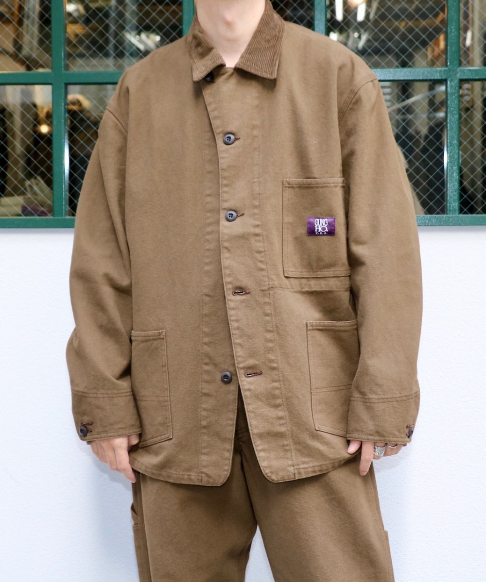 GUNG HO / RAILROAD JACKET COTTON DUCK(UNISEX)