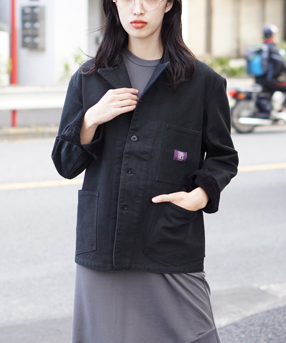 GUNG HO / RAILROAD JACKET COTTON DUCK(UNISEX)