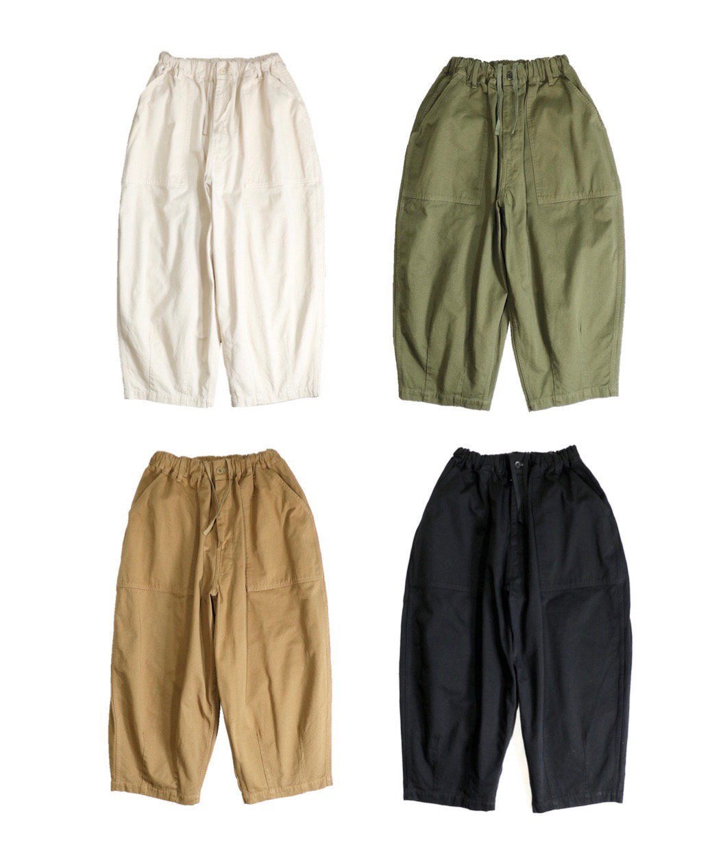 GUNG HO×HARVESTY / CIRCUS FATIGUE PANTS(UNISEX)