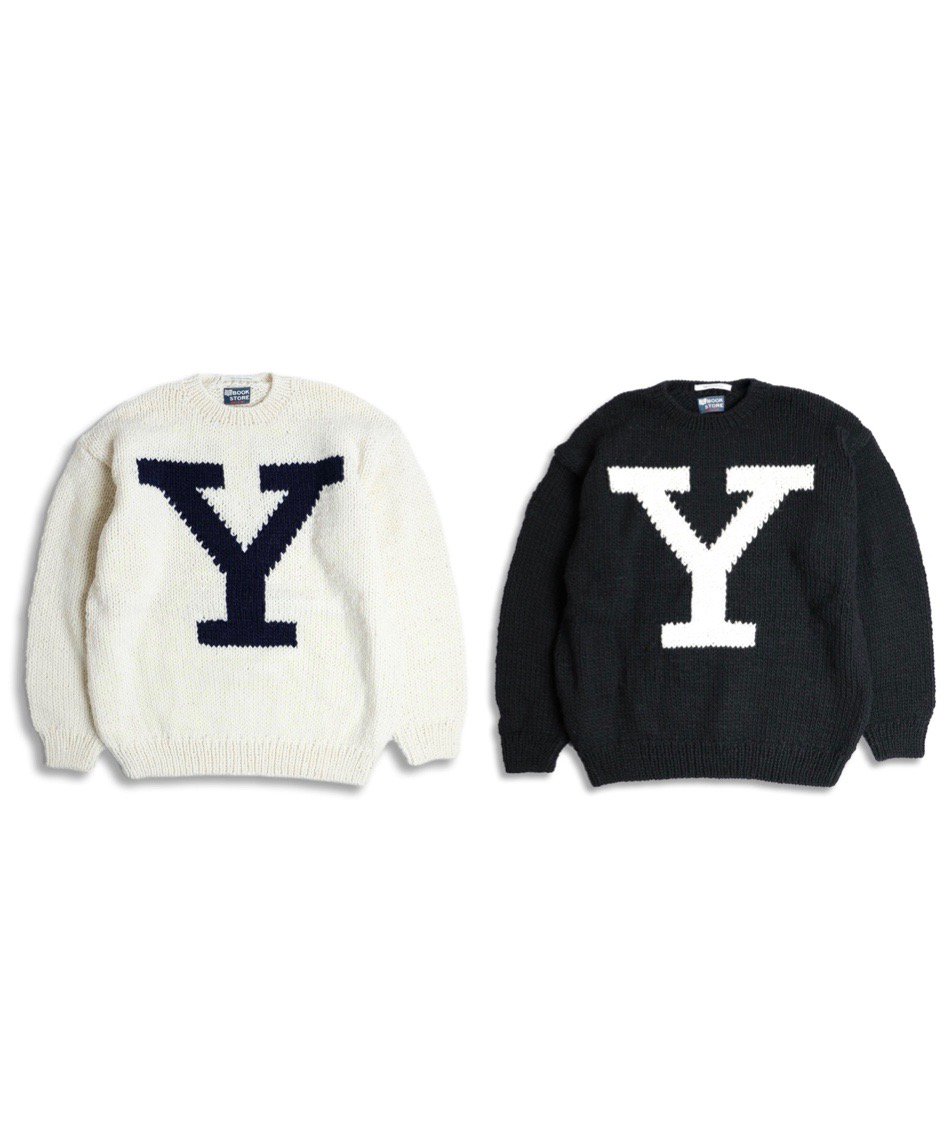 通常販売 The BOOK STORE / Y HAND LOGO SWEATER - メンズ