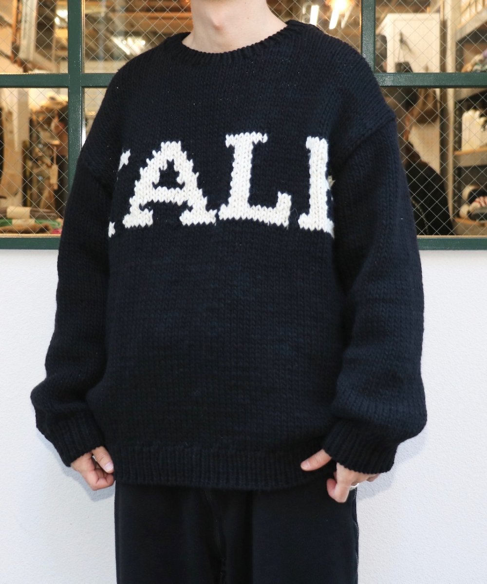 The BOOK STORE / YALE HAND LOGO SWEATER