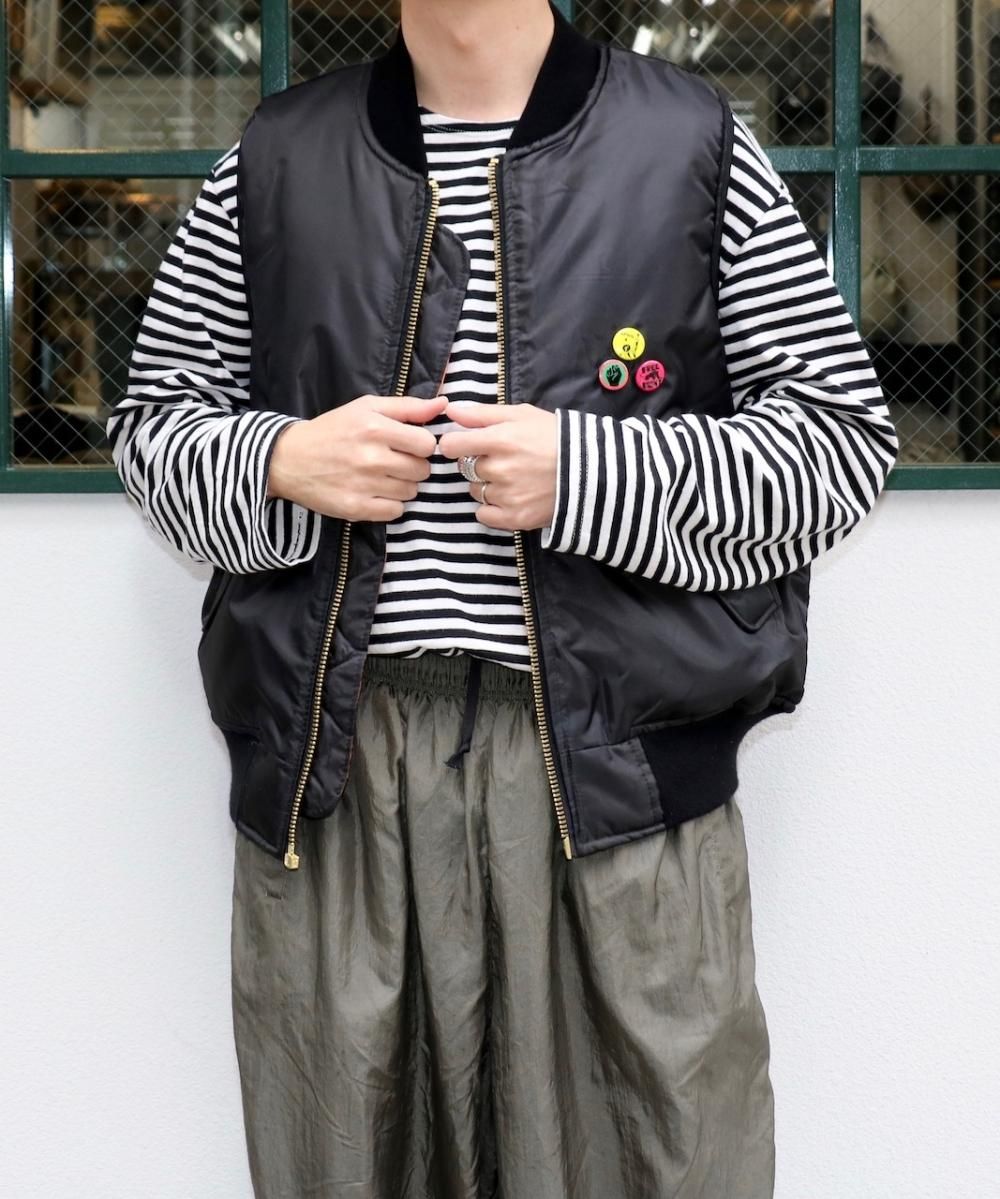 THRIFTY LOOK/ROTHCO】MA1 remake vest-