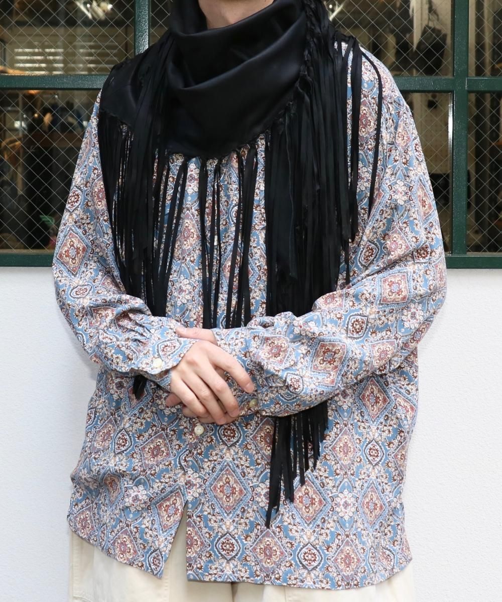 THRIFTY LOOK/スリフティールック】 WESTERN SHAWL GOATSKIN-