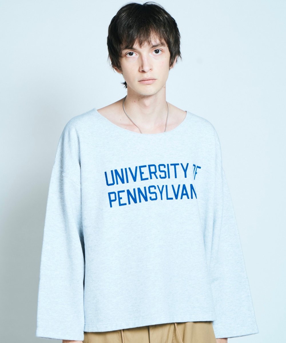 The BOOK STORE / PENN BASQUE PRINTED SWEAT