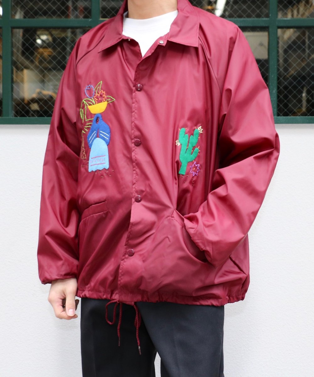 THRIFTY LOOK / HAND EMBROIDERY COACHES JACKET