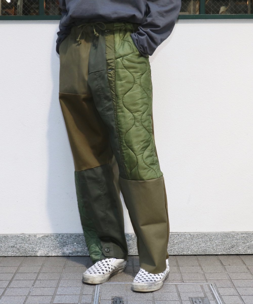 THRIFTY LOOK / PATCH WORK EASY PANT