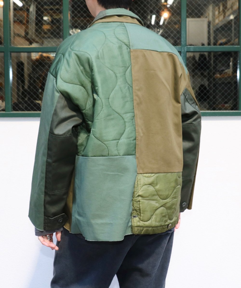 THRIFTY LOOK / PATCH WORK FATIGUE JACKET