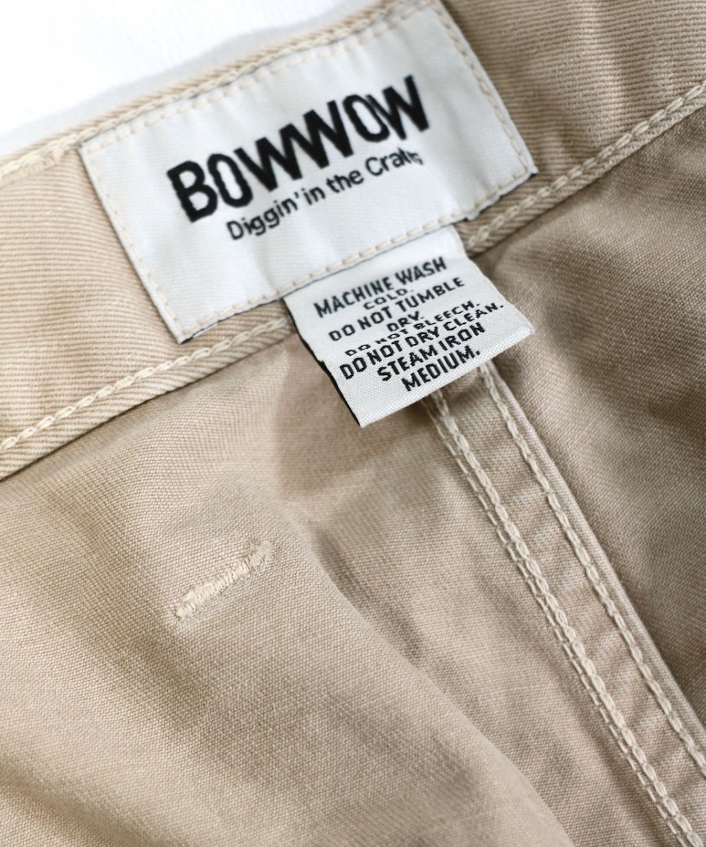 BOWWOW / 30S ARMY TROUSER DUSTY(BW231-30AT)