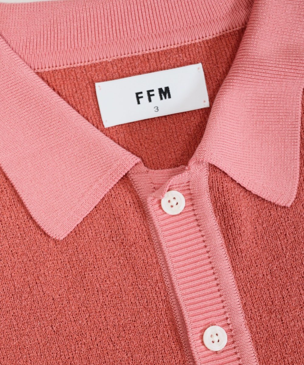 FFM / BOUCLE KNIT SS SHIRTS (K1116)