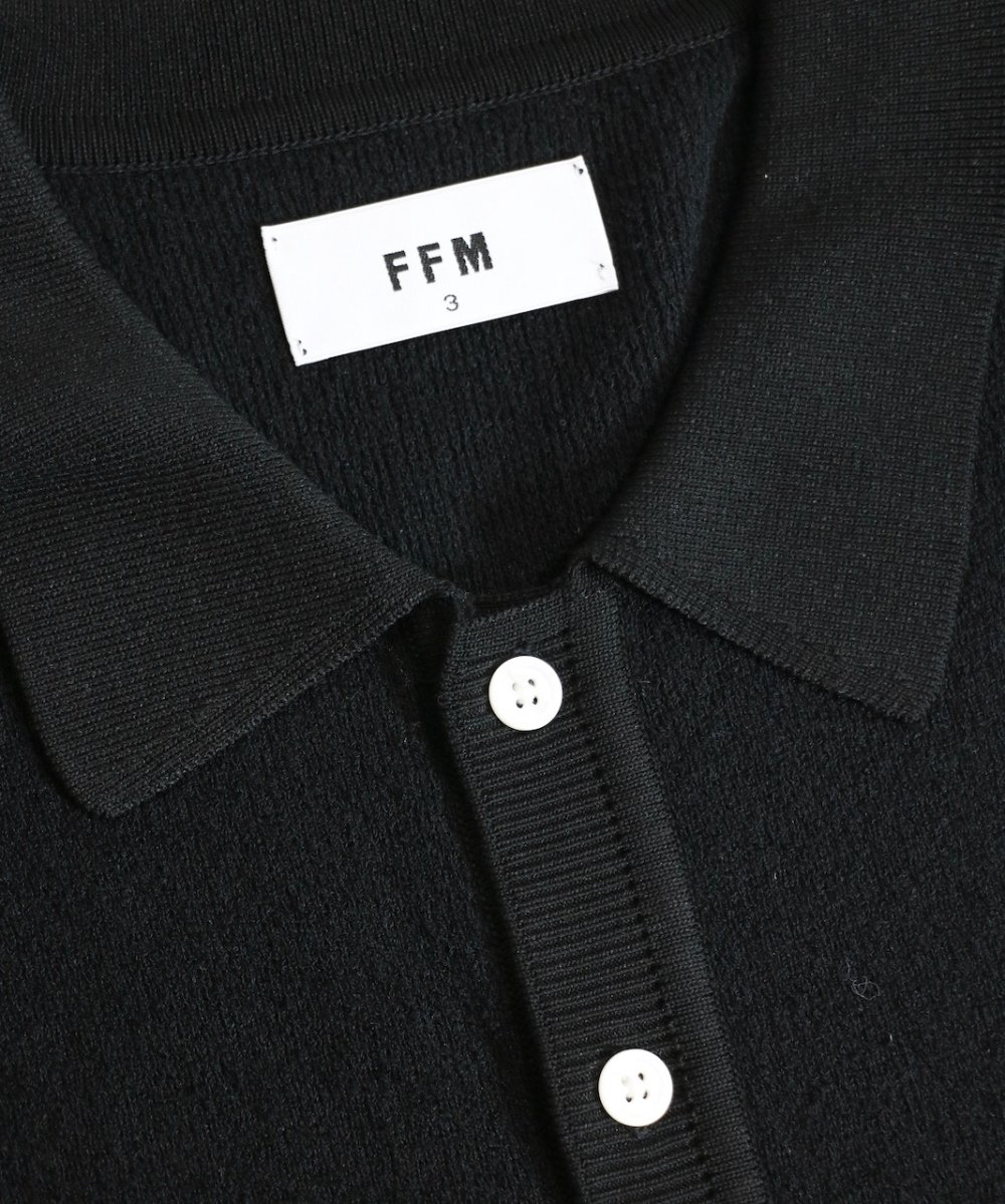 FFM / BOUCLE KNIT SS SHIRTS (K1116)