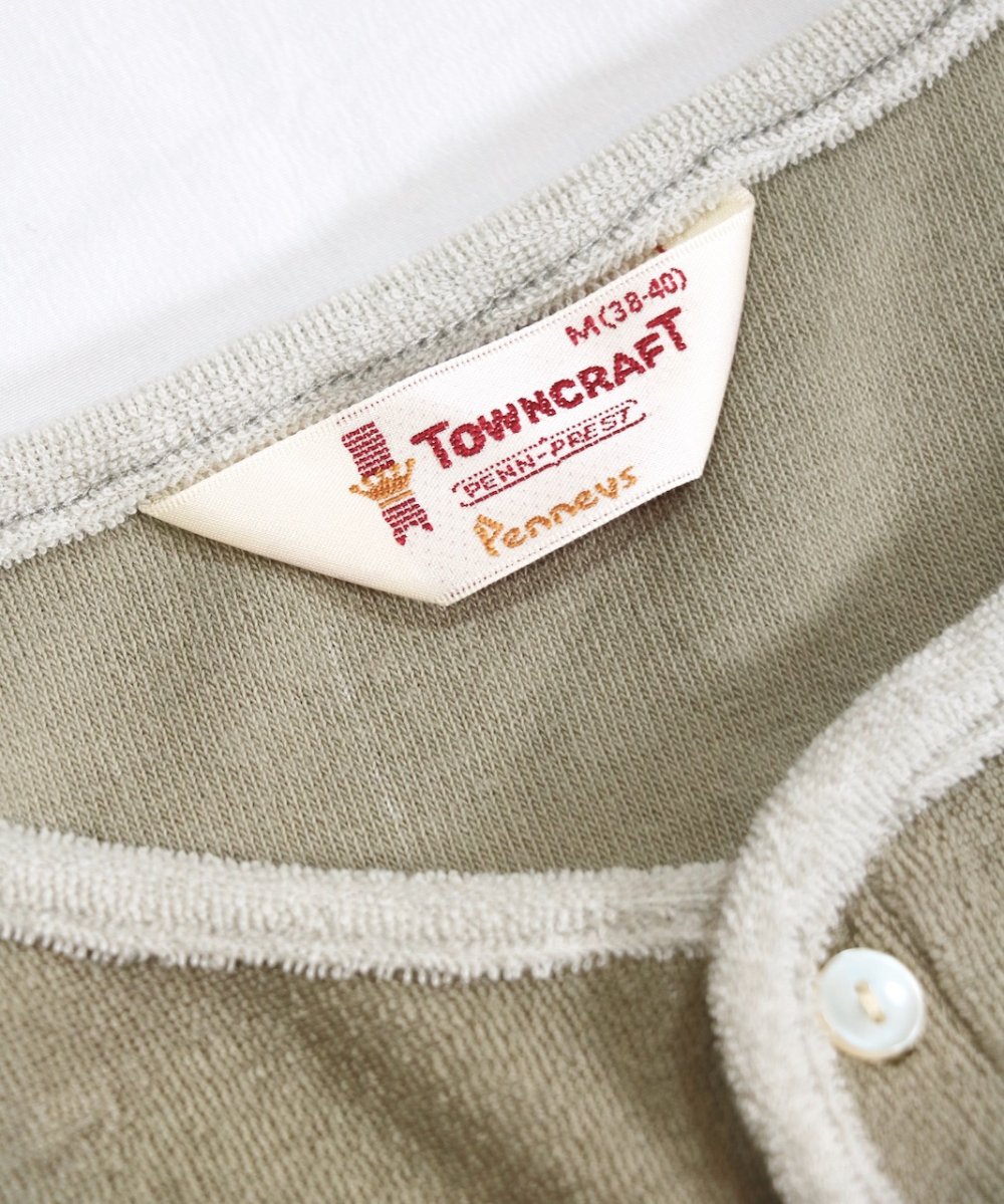 TOWNCRAFT / 2B BEACH HENLEY NECK TEE