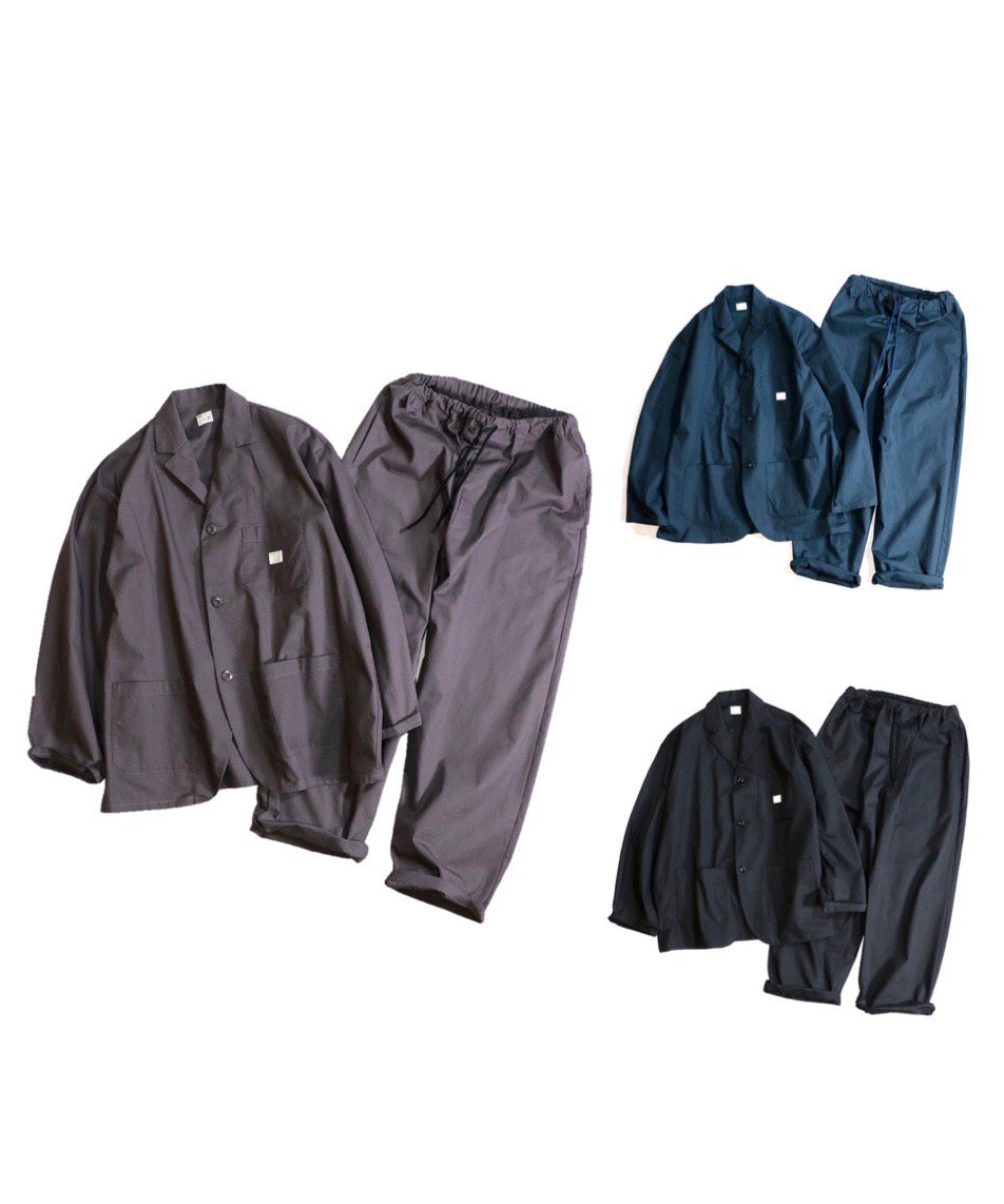 mensnonno[URU]Cotton Short Jacket & Eazy Pants - セットアップ