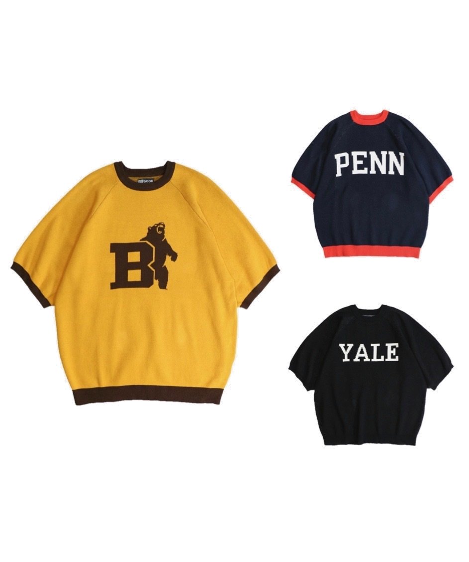 The BOOK STORE / COLLEGE SS SWEATER
