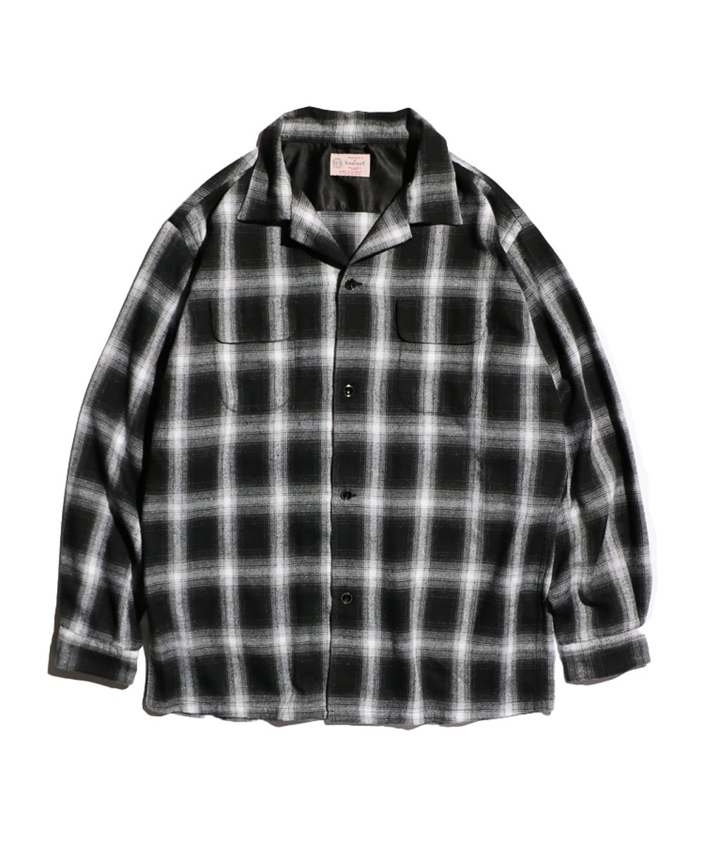 TOWNCRAFT / OMBRE W-FLAP 50S LOOP COLLAR SHIRTS