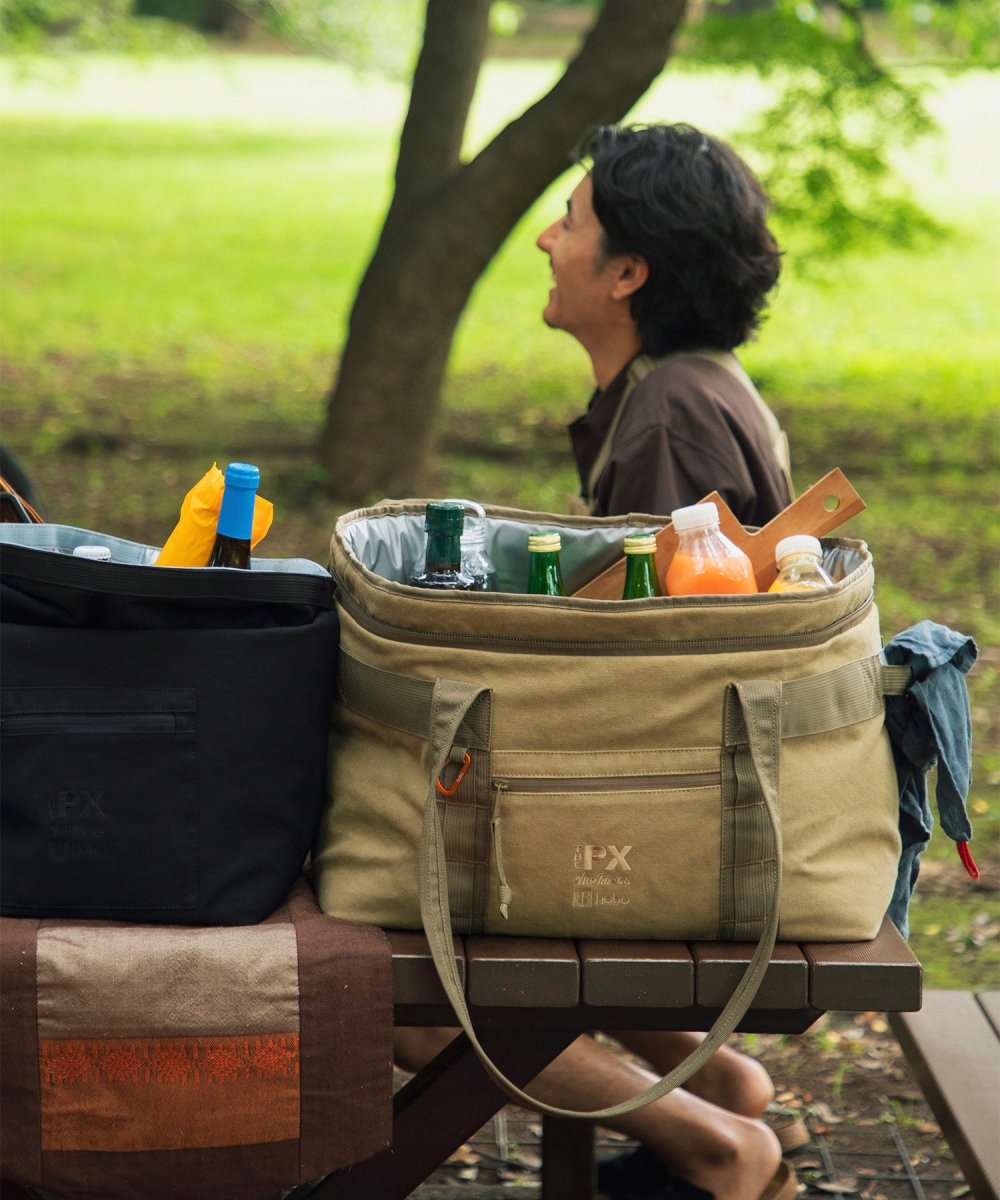 THE PX WILD THINGS × HOBO / PLAY SOFT COOLER CONTAINER BAG COTTON
