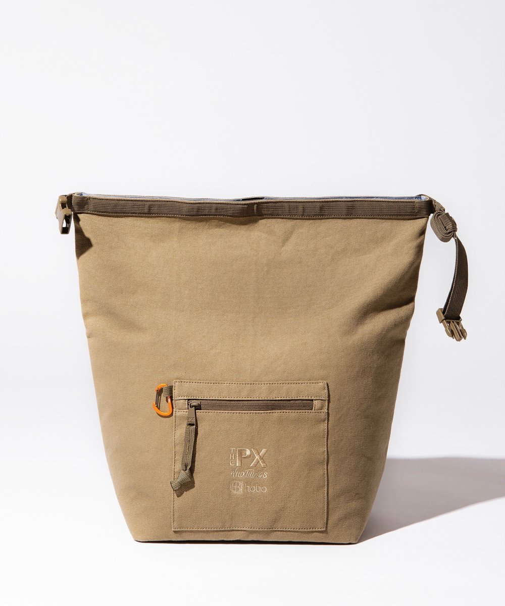THE PX WILD THINGS × HOBO / PLAY SOFT COOLER ROLLTOP BAG COTTON