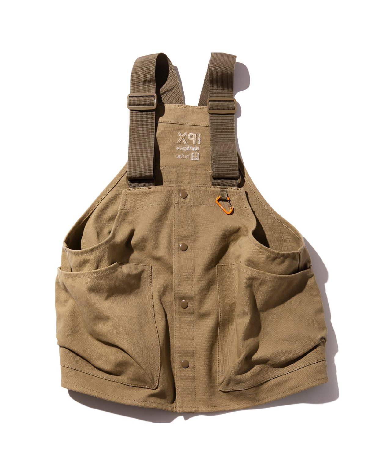 THE PX WILD THINGS × HOBO / PLAY VEST COTTON CANVAS VINTAGE WASH 