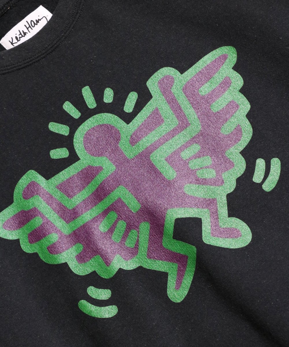 KEITH HARING / WING CREW SWEAT