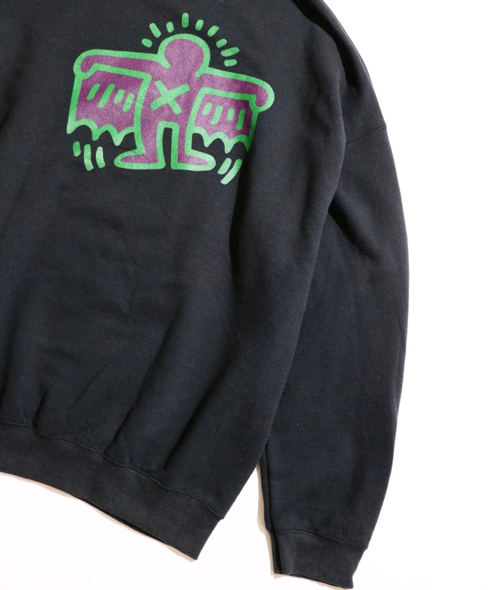 KEITH HARING / WING CREW SWEAT