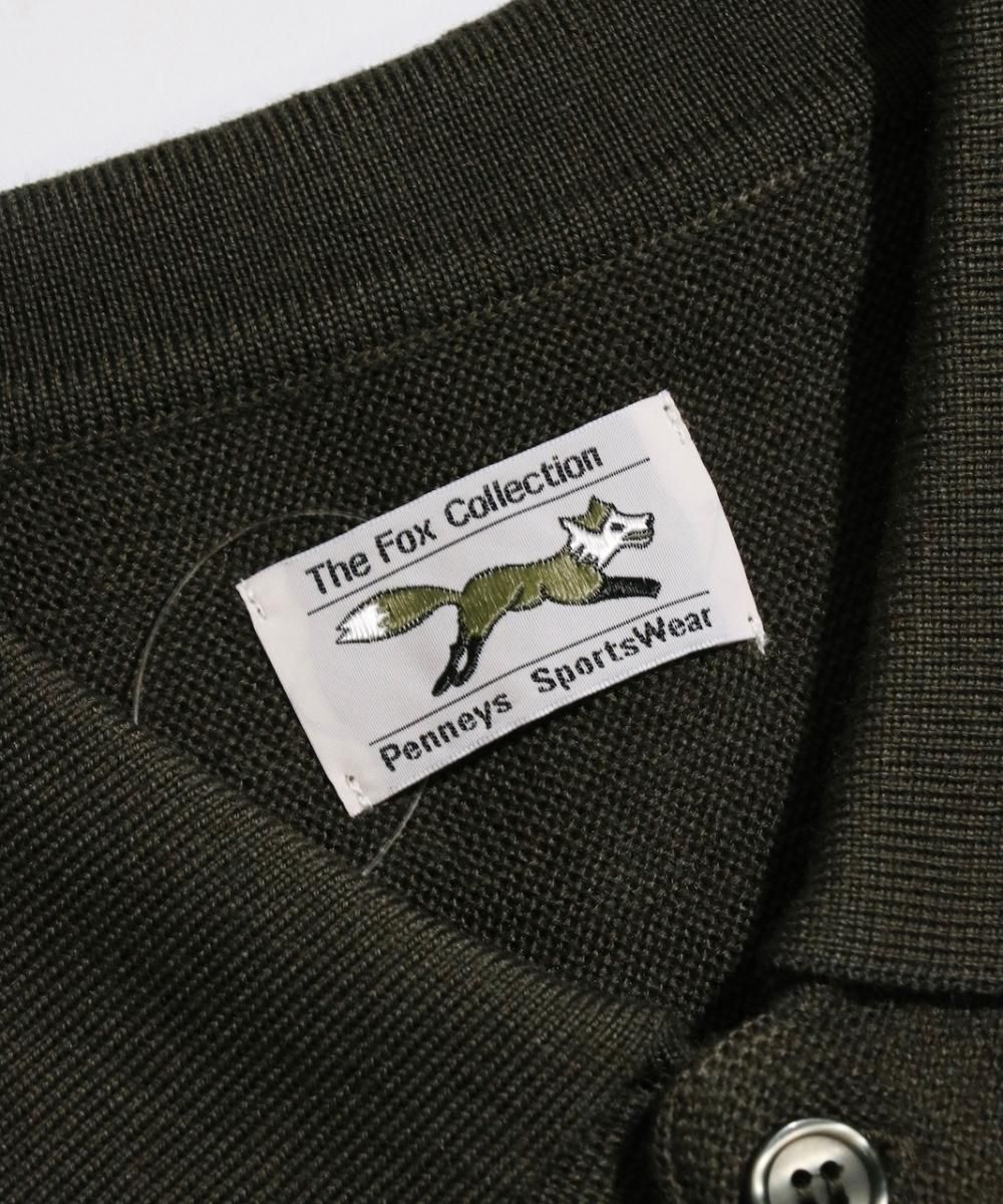 PENNEY'S / THE FOX POLO CARDIGAN