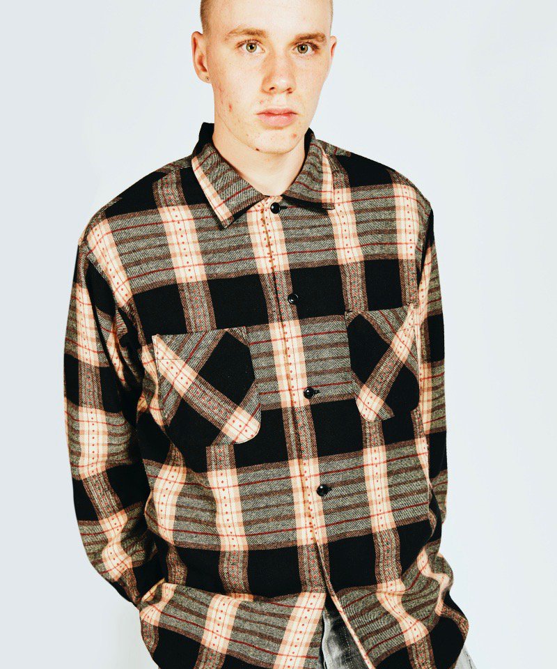 DAN RIVER / CHECK PLAID BOX SHIRTS