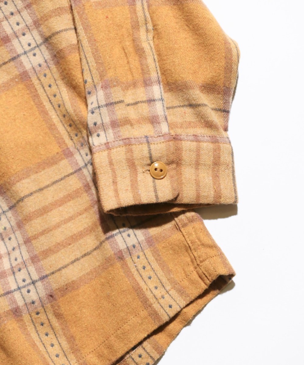 DAN RIVER ダンリバー】CHECK PLAID BOX SHIRTS チェックシャツ 長袖-