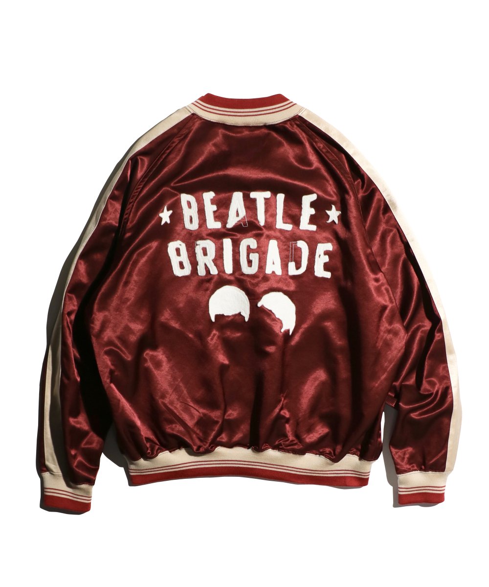 BOWWOW / BEATLE MANIA SATIN SPORTS JACKET BW2302-BMSSJ