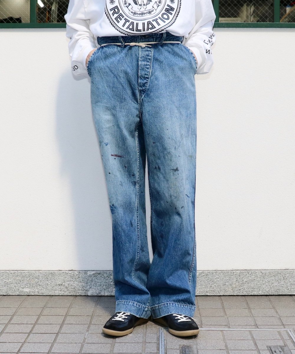 BOWWOW / USN DENIM TROUSERS(BW2302-USNDP)