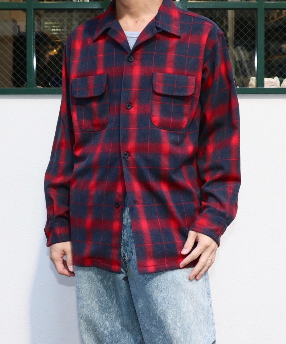 TOWNCRAFT / OMBRE W-FLAP 50S SHIRTS