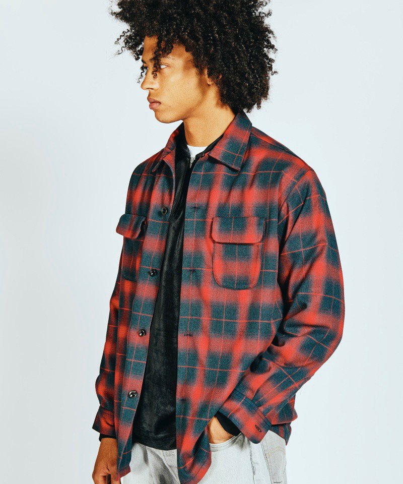 TOWNCRAFT / OMBRE W-FLAP 50S SHIRTS