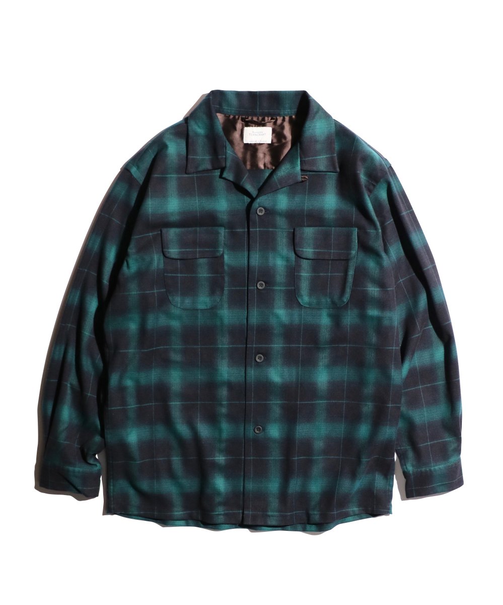 TOWNCRAFT / OMBRE W-FLAP 50S SHIRTS