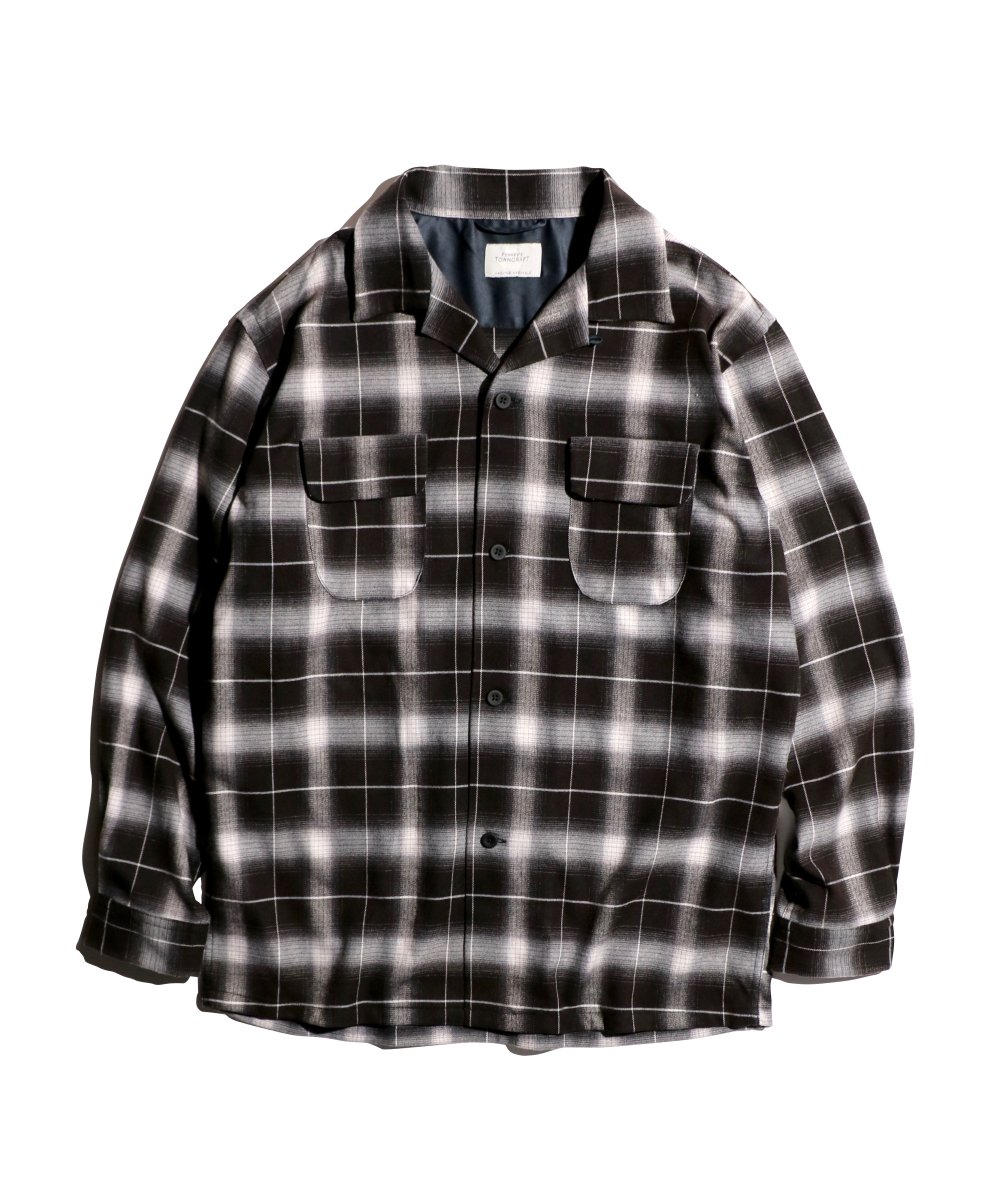 TOWNCRAFT / OMBRE W-FLAP 50S SHIRTS