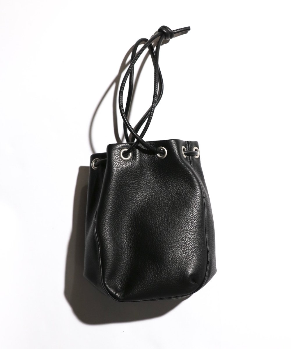 HOBO / DRAWSTRING POUCH SHRINK LEATHER(HB-BG4216)