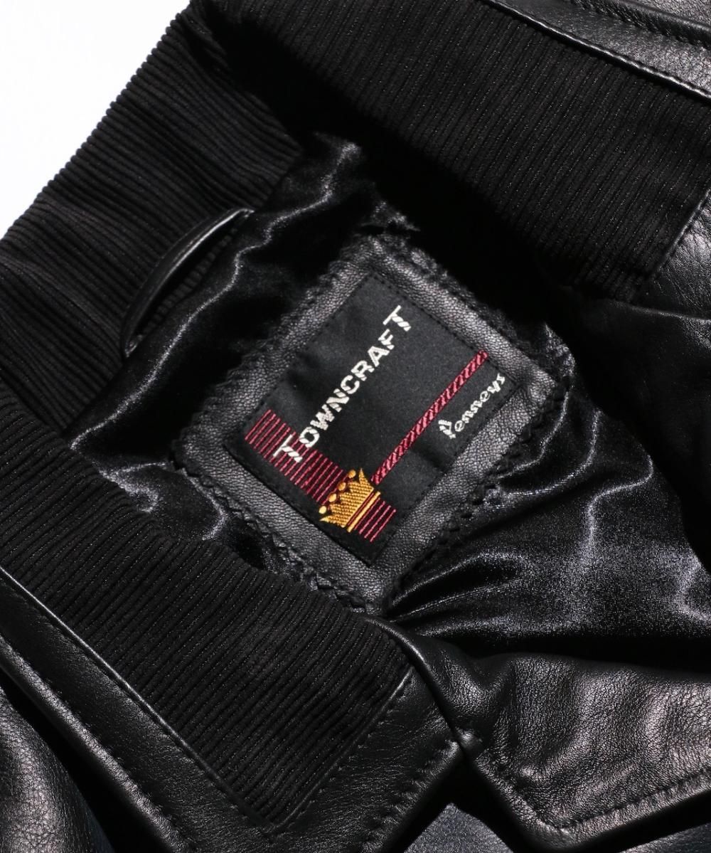 TOWNCRAFT / LEATHER CAR COAT