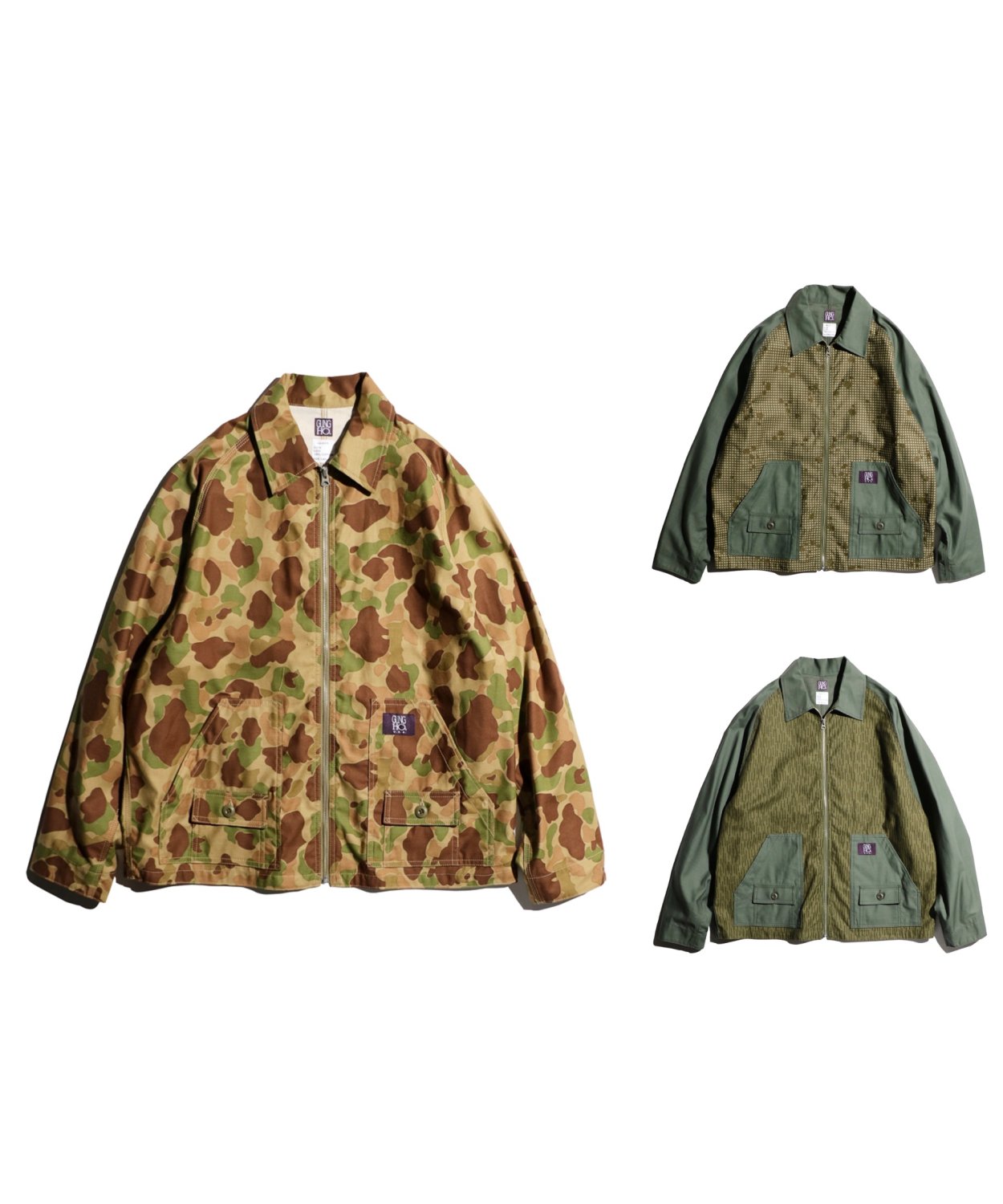 WEB限定】GUNG HO / PRINTED EXPEDITION JACKET