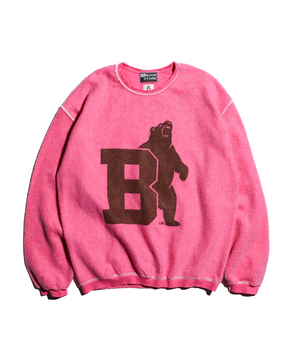 The BOOK STORE / IVY LEAGUE OTHER SIDE PRINTED BROWN SWEAT