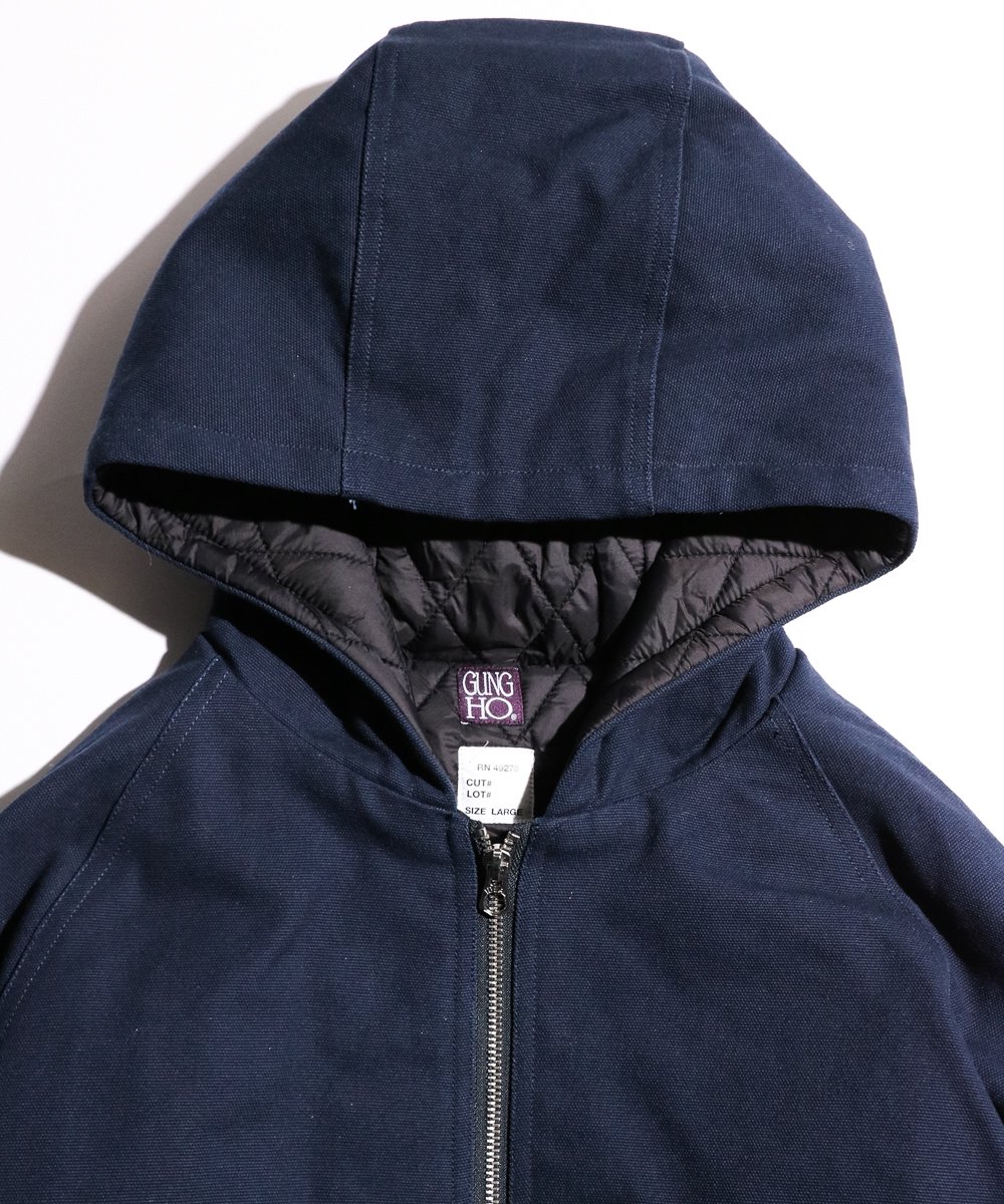 WEB限定】GUNG HO / ACTIVE ZIP HOODIE