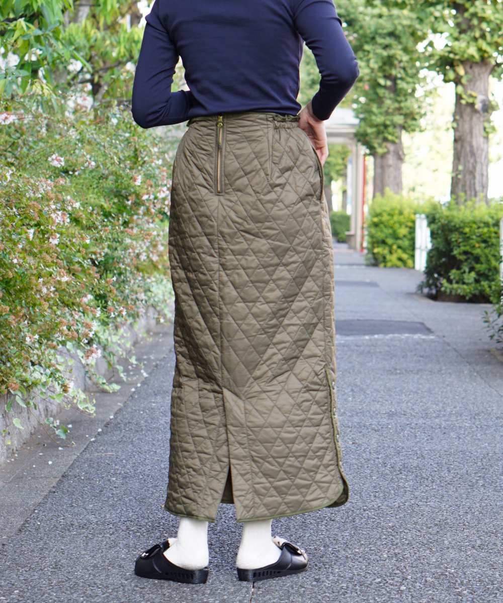 【WEB限定】GUNG HO / WOMENS QUILTING SKIRT