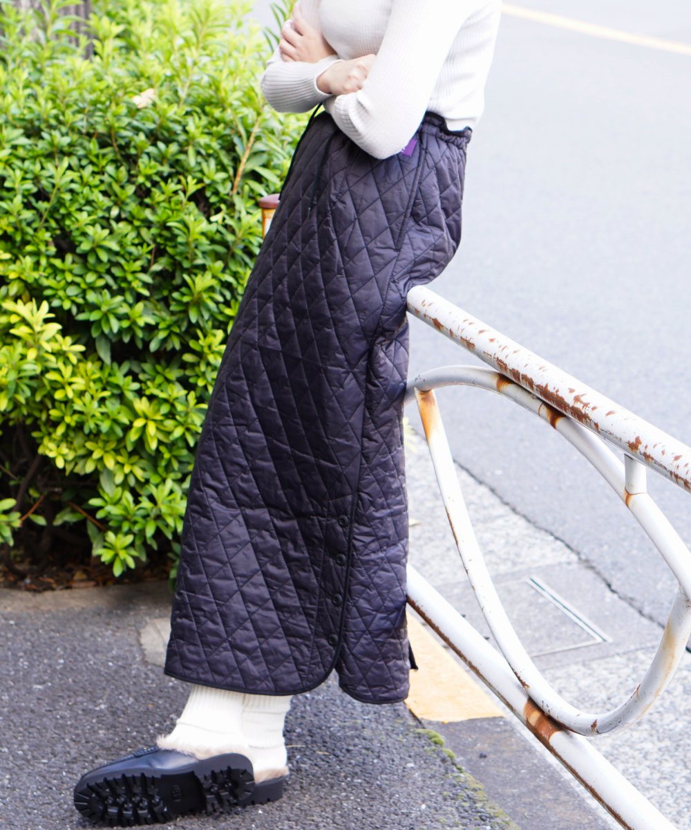 【WEB限定】GUNG HO / WOMENS QUILTING SKIRT