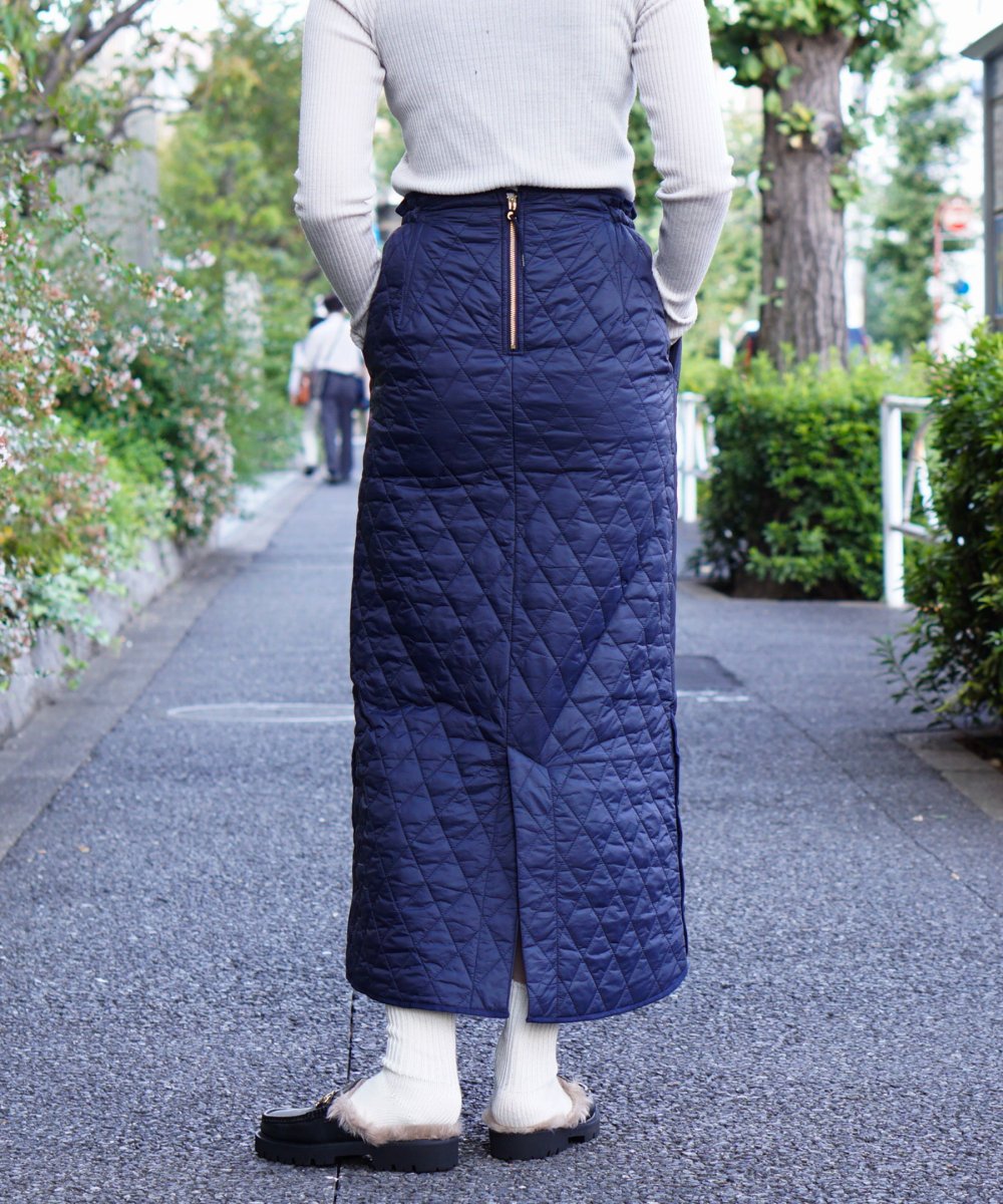 【WEB限定】GUNG HO / WOMENS QUILTING SKIRT