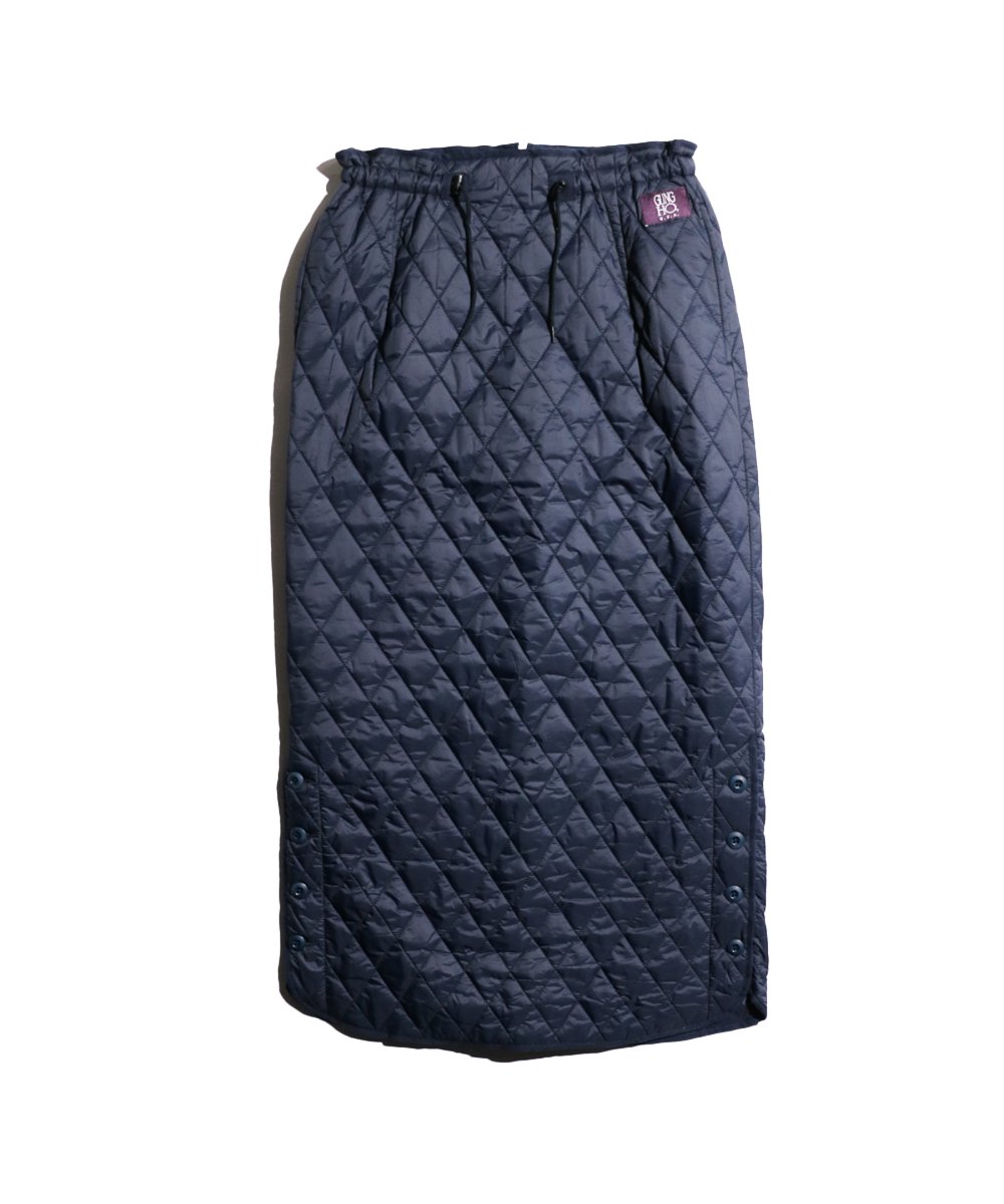 【WEB限定】GUNG HO / WOMENS QUILTING SKIRT