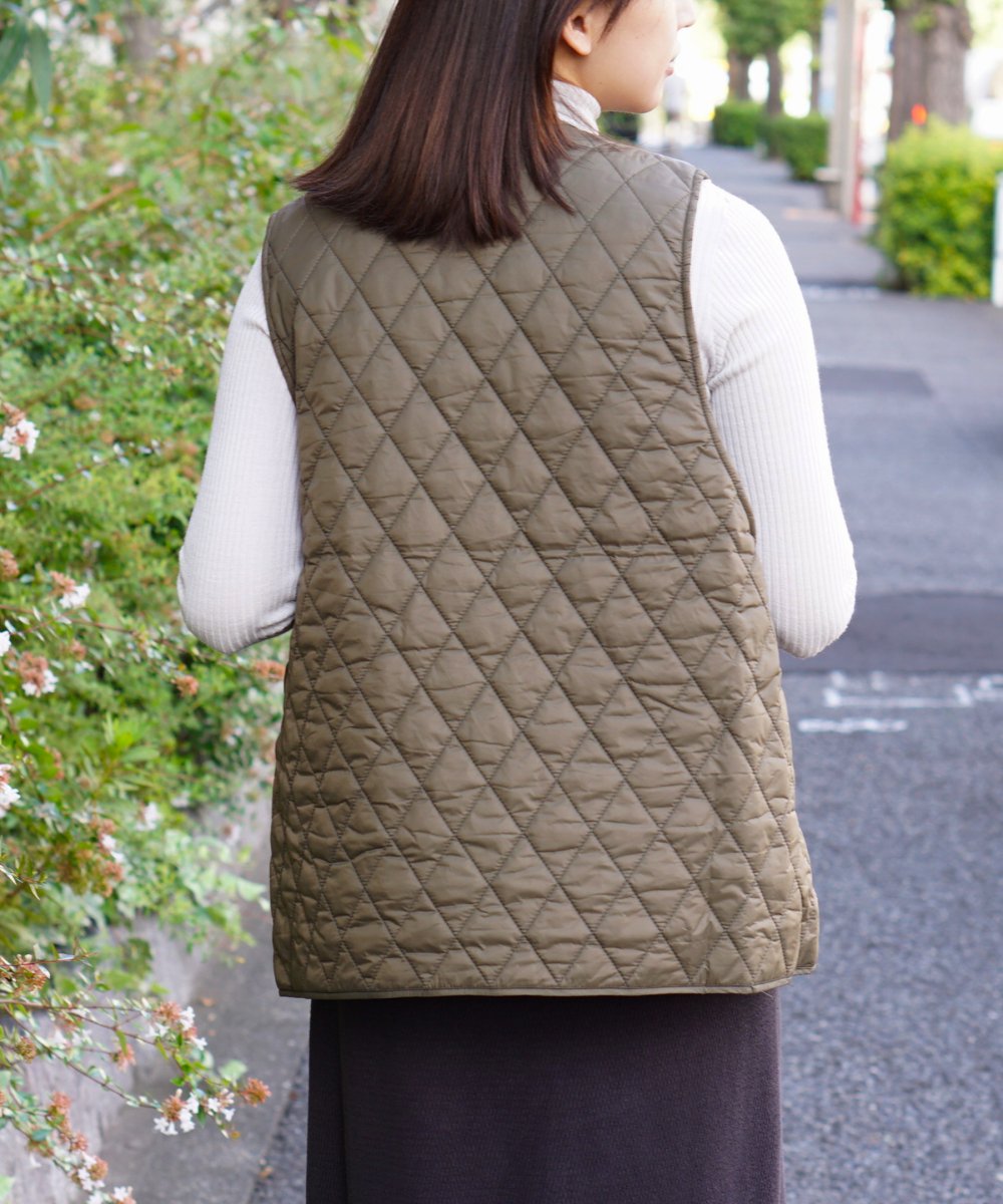 WEB限定】GUNG HO / WOMENS QUILTING VEST