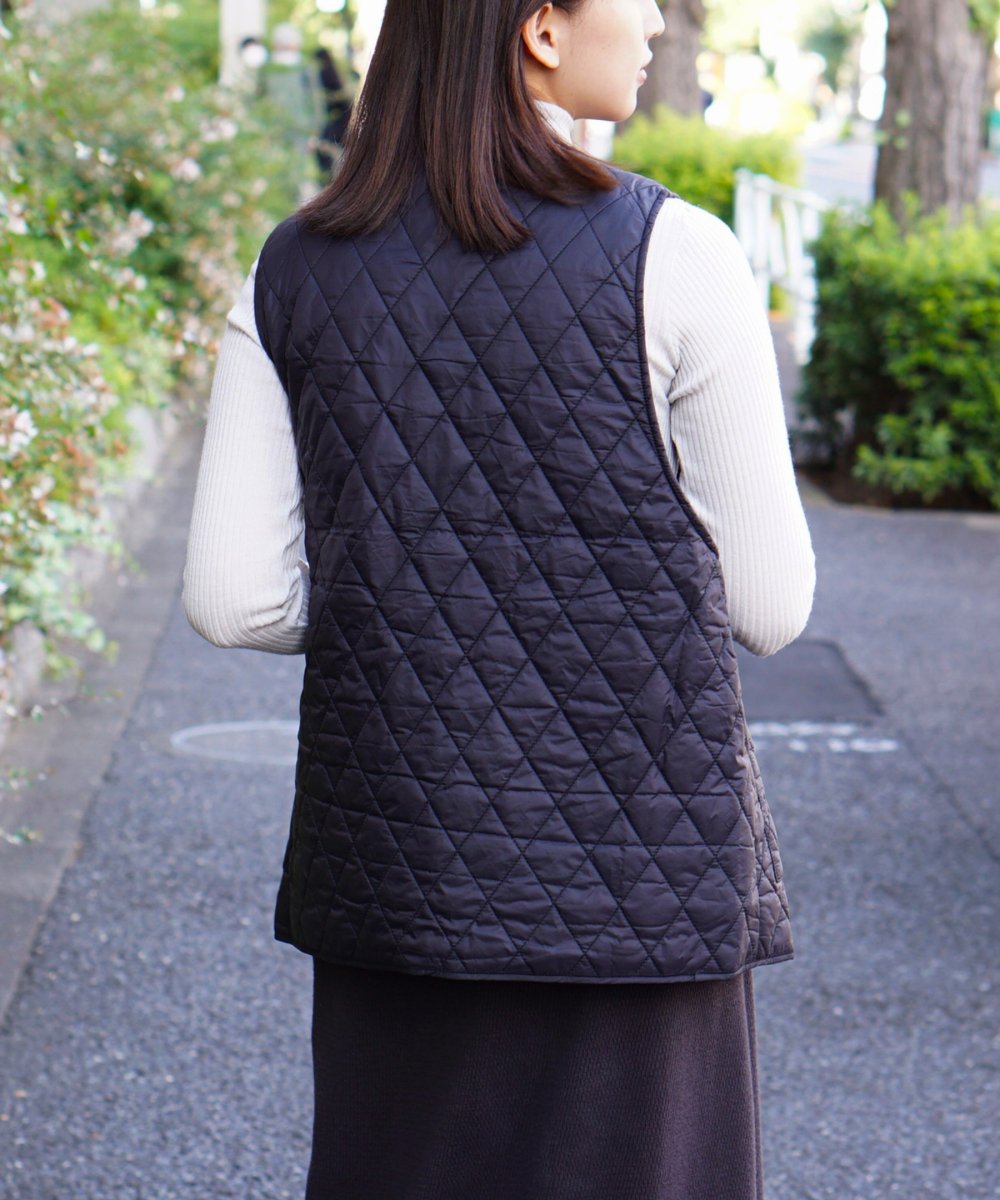 GUNG HO/ガンホー WOMENS QUILTING VEST ウィメンズキルティングベスト-