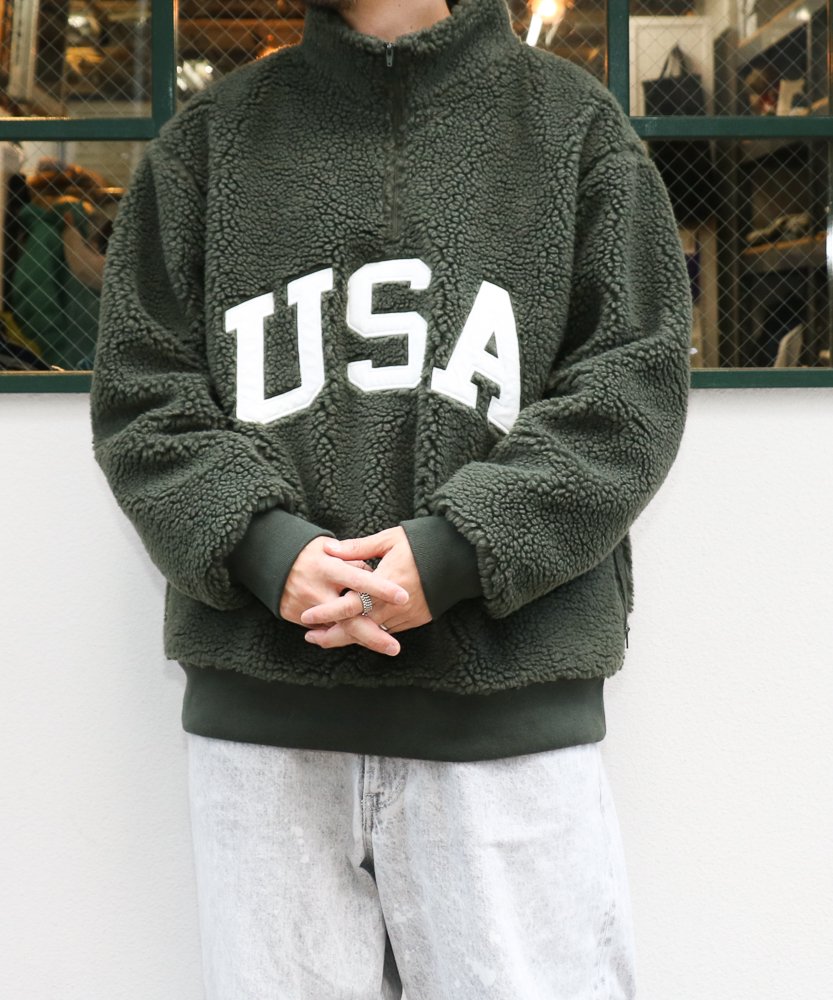 SUNNY SPORTS GOLF/サニースポーツゴルフ QUARTER ZIP-UP WARMER